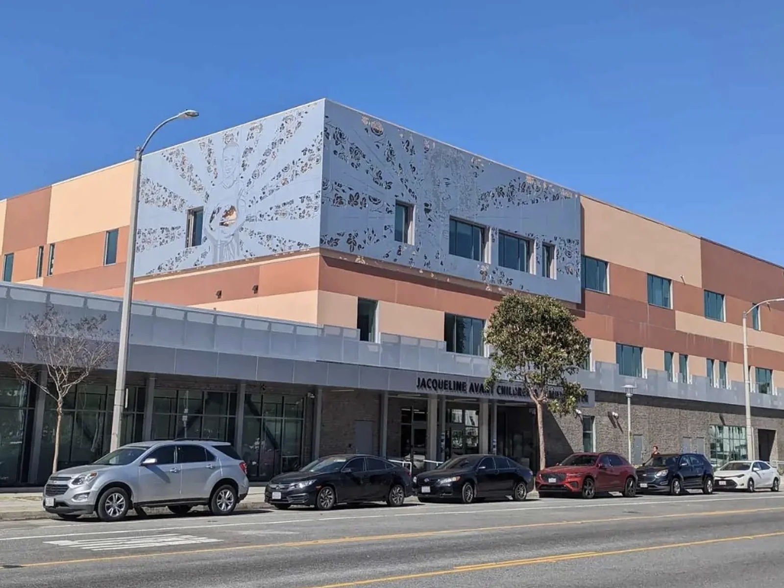 Completed multi-story modular building exterior